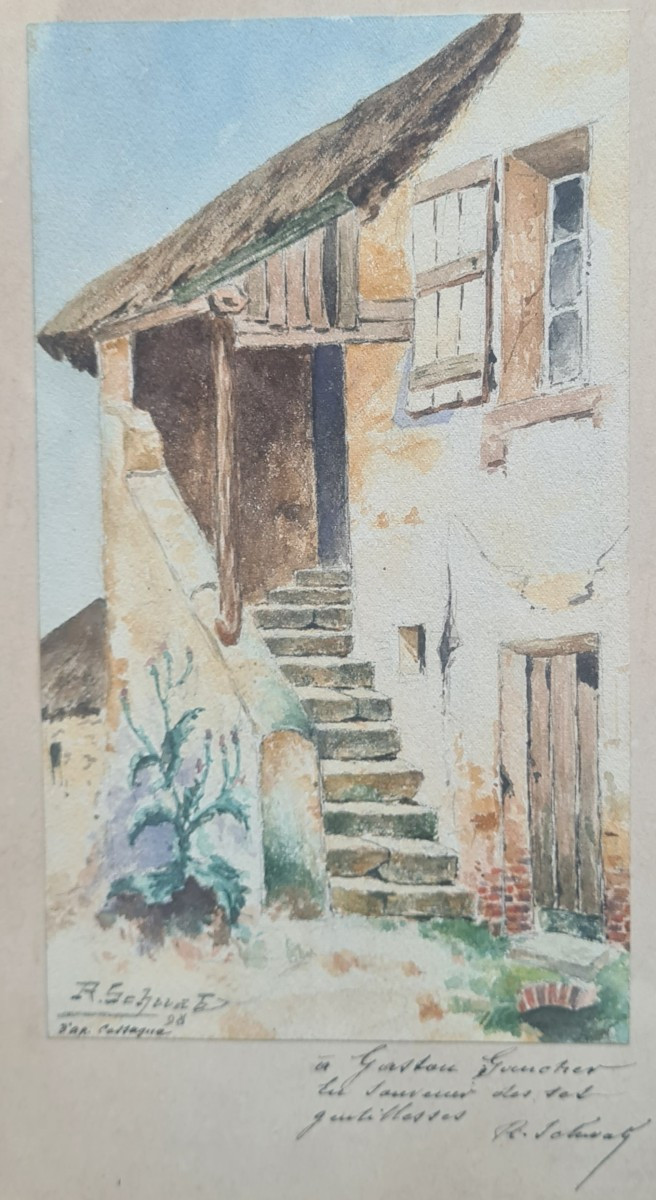 Aquarelle de Robert Schwab