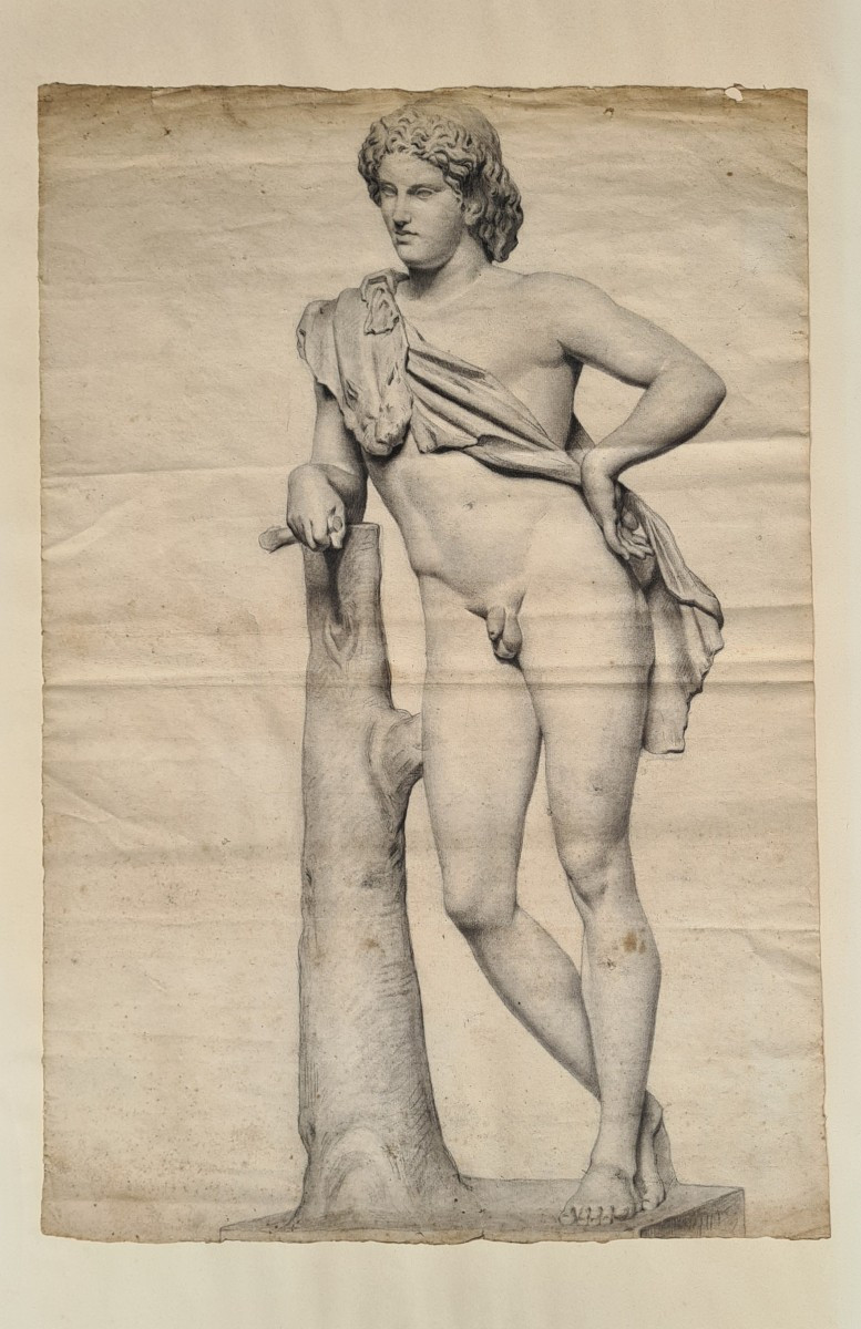 Resting Fauna After Praxiteles By Théobald Chartran-photo-2
