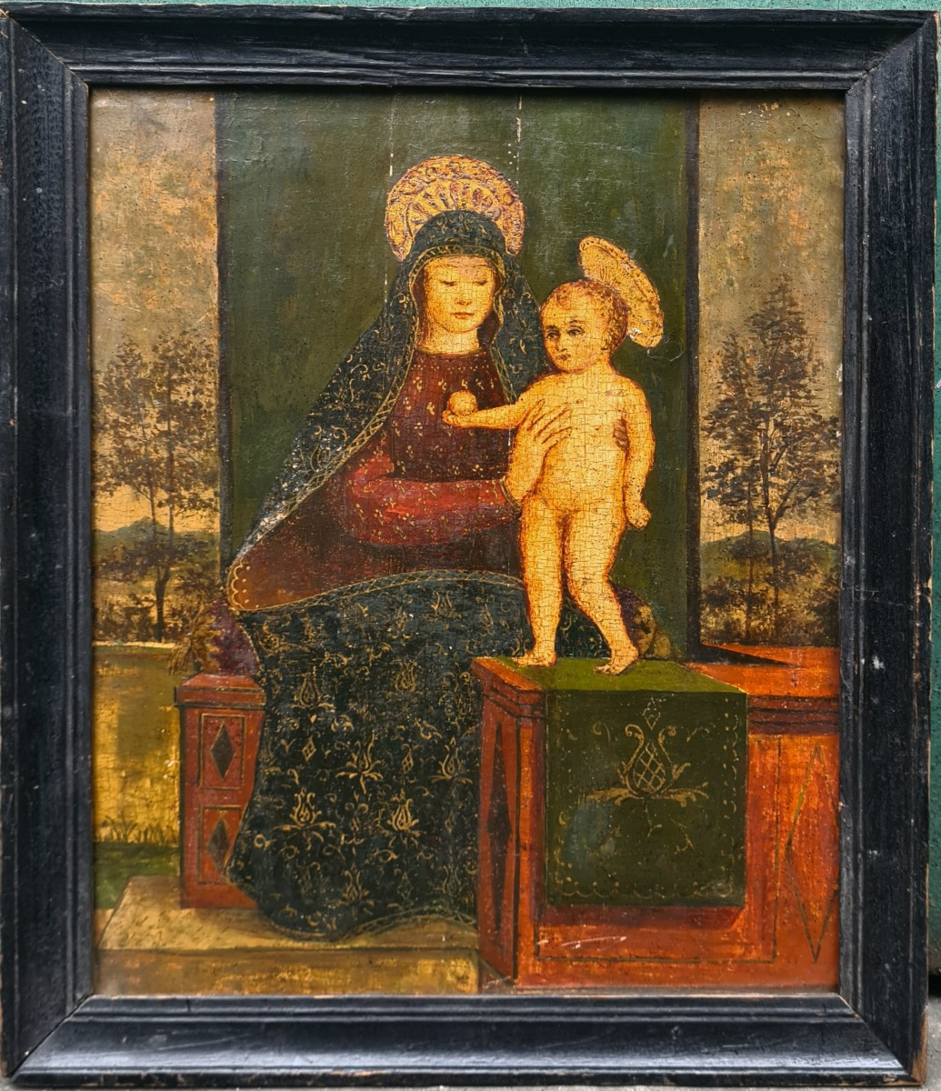 Vierge a l'enfant primitif ? -photo-2