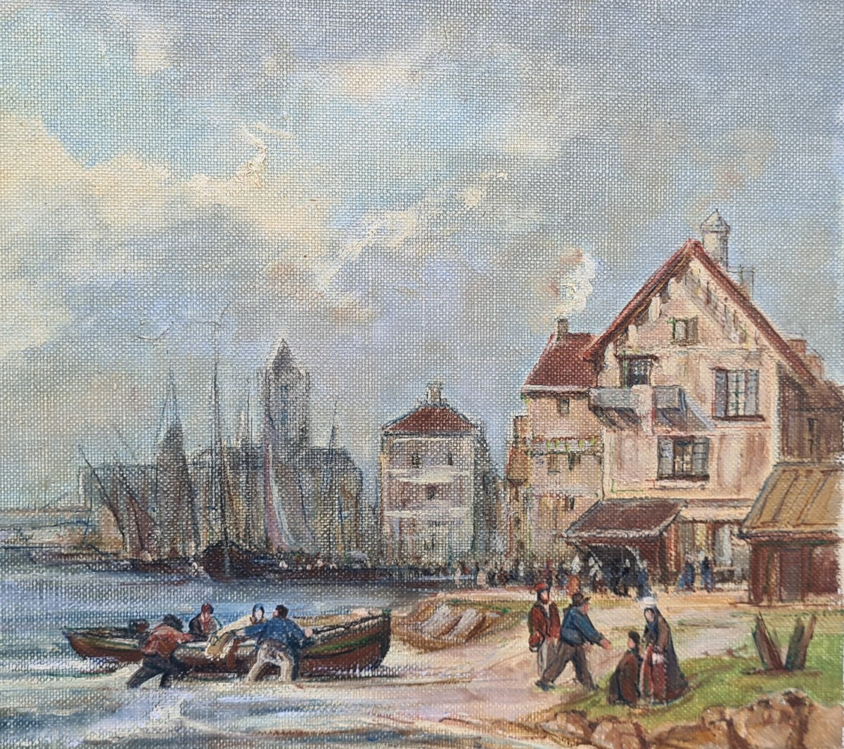 port de Normandie au XIXe siècle 