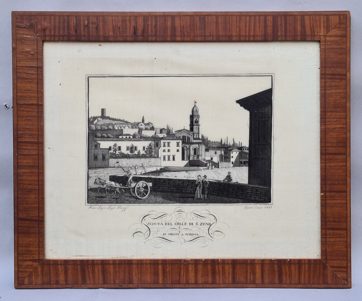 View Of Verona In Embroidery -photo-3