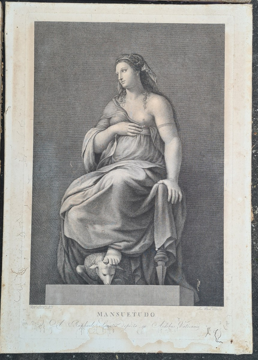 La justice et la Mansuétude d'après Raphaël -photo-2