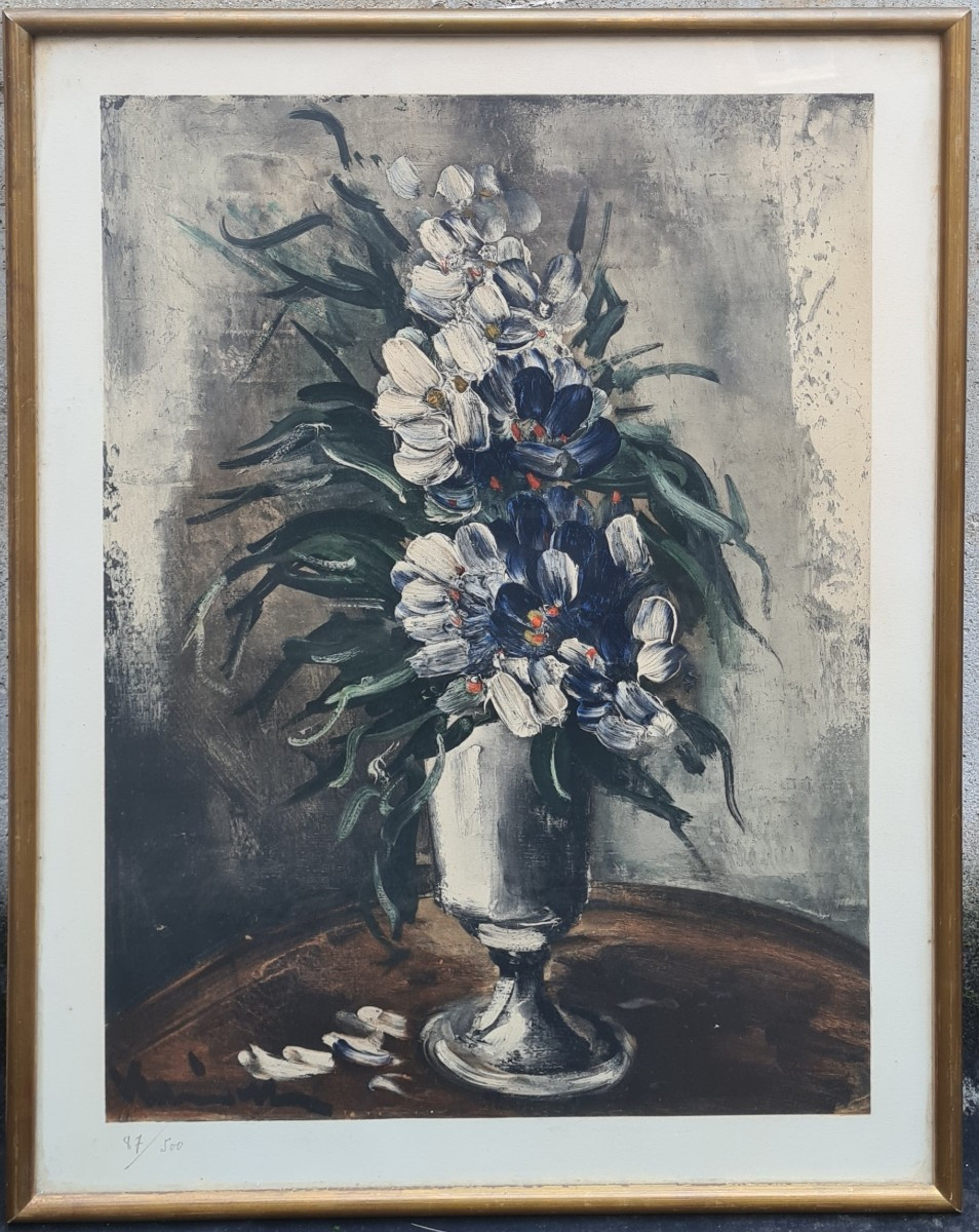 Bouquet de fleurs par Maurice de Vlaminck -photo-2