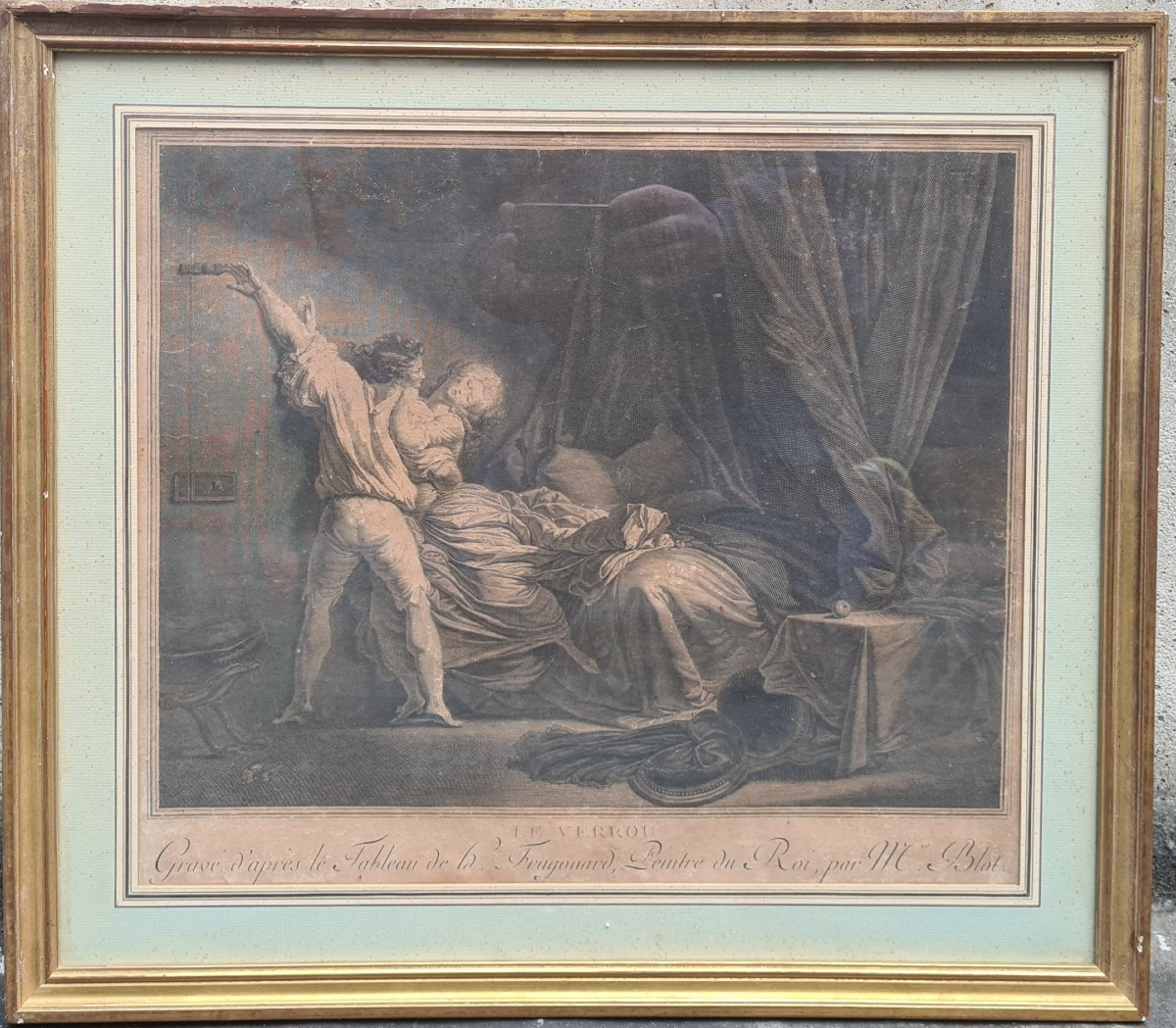 Le verrou d'après Fragonard -photo-2