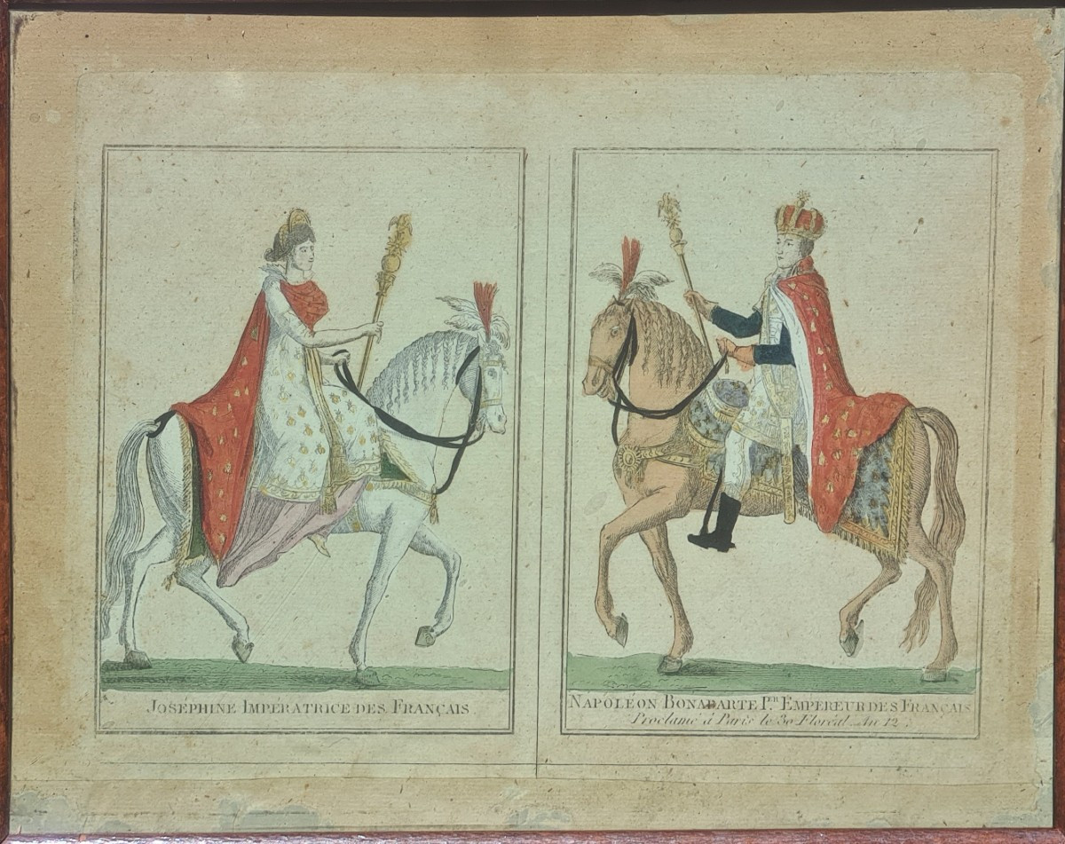 Napoleon And Josephine Emperors