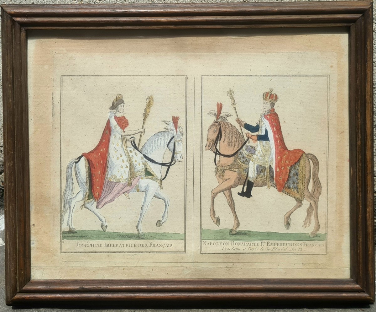 Napoleon And Josephine Emperors