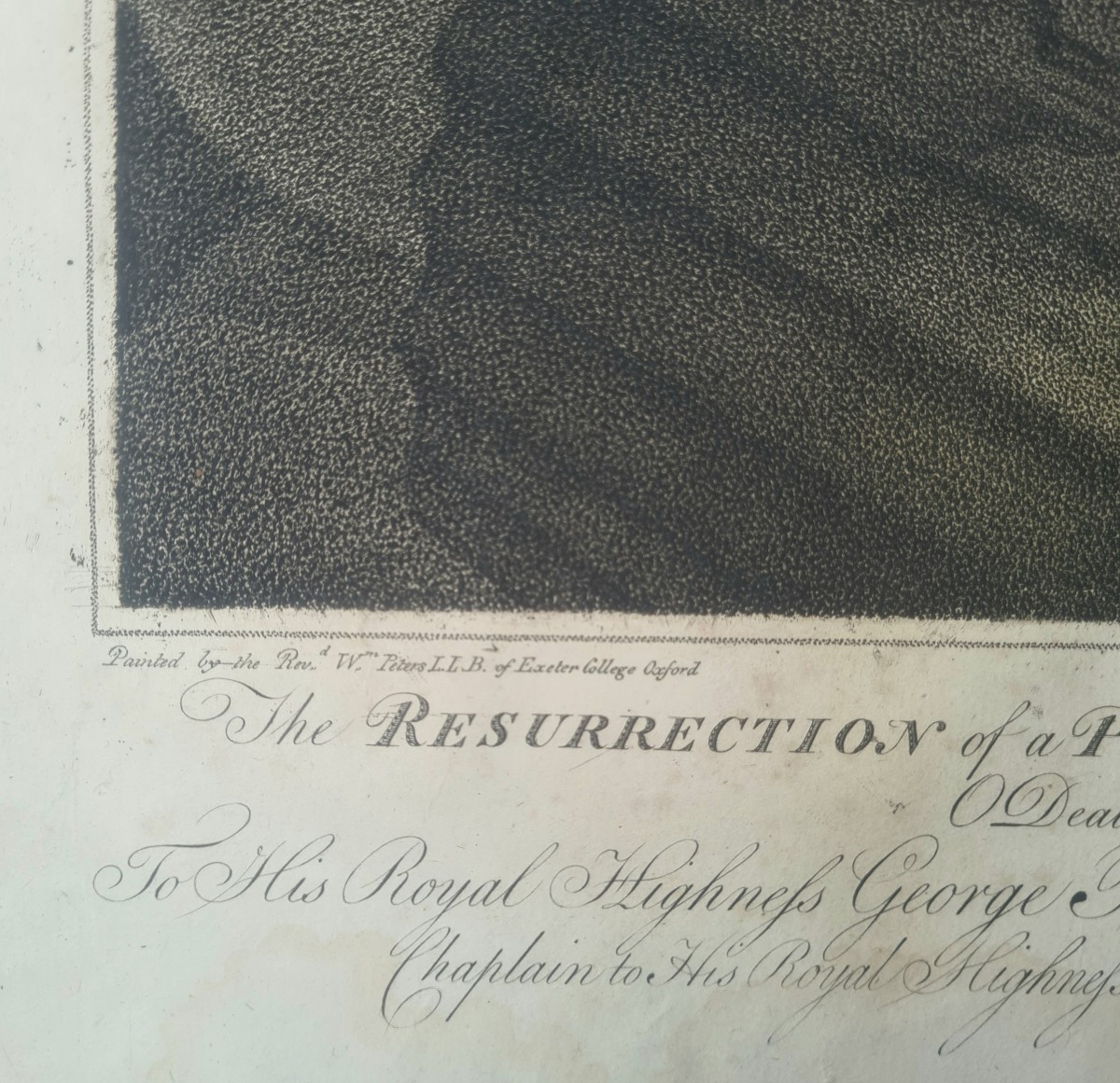 La resurection d'une famille pieuse gravée par Francesco Bartolozzi d'après William Peters-photo-4