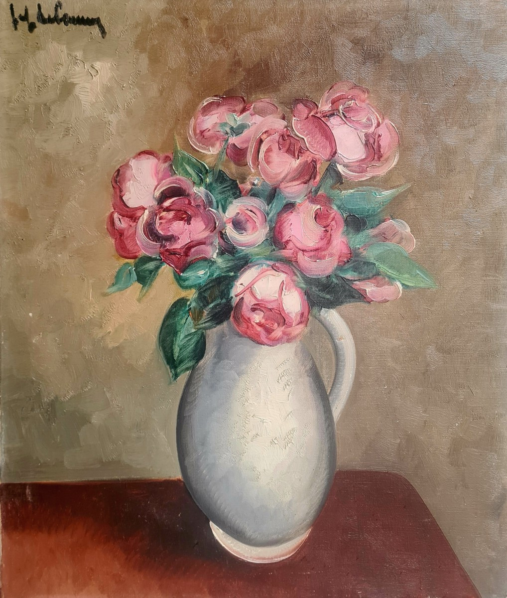 Bouquet de roses par Jef de Pauw