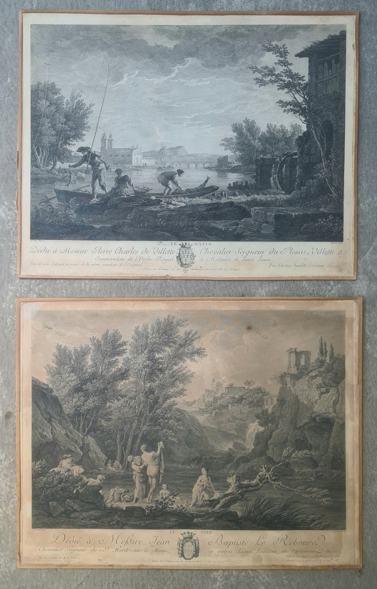le matin et le soir d'après Joseph Vernet-photo-3