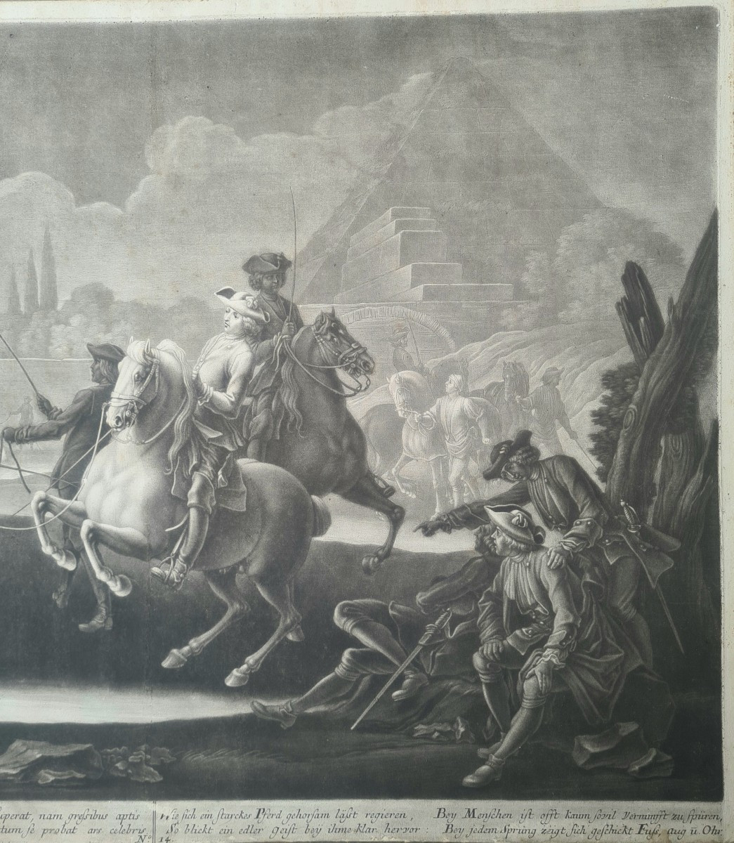 Horse Training By Georg Philipp Rugendas-photo-3