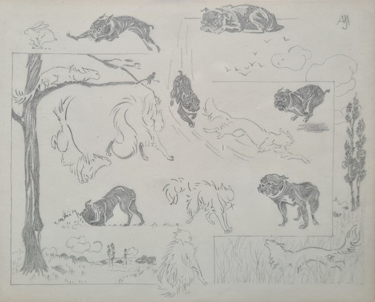 Between Cat And Dog By Jacques Nam VII