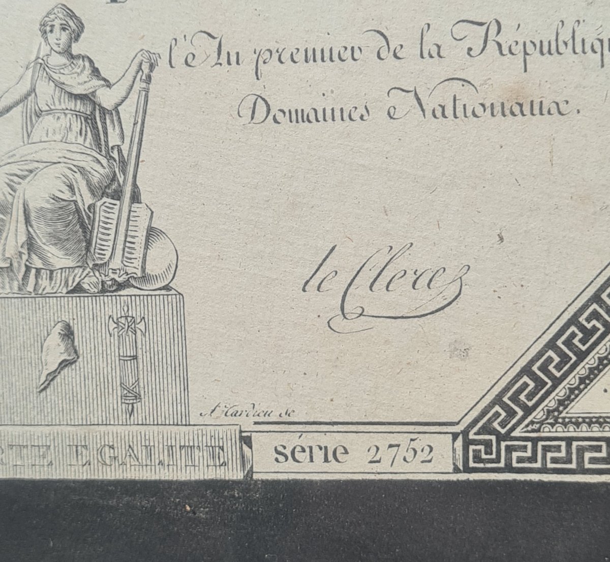 Trompe-l'œil Of Revolutionary Assignats -photo-3