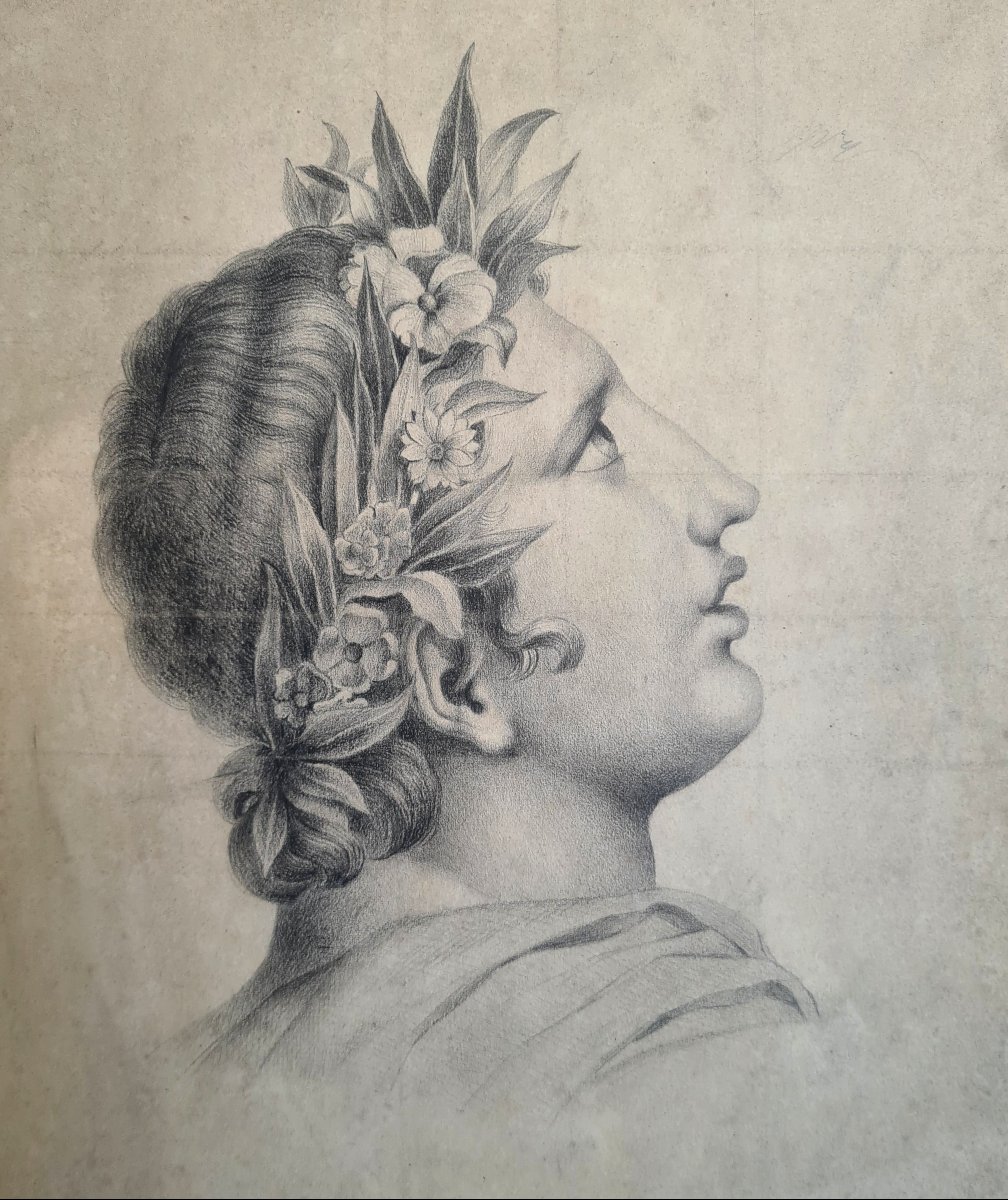 Virgil, A Neoclassical Drawing 