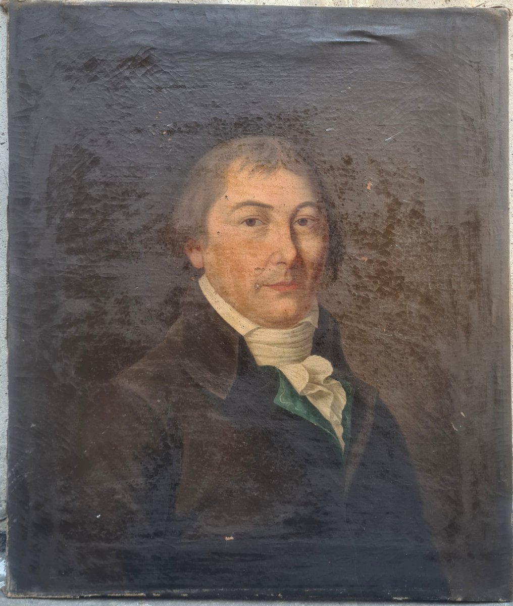 Portrait Of A Man From The Directoire Period -photo-3
