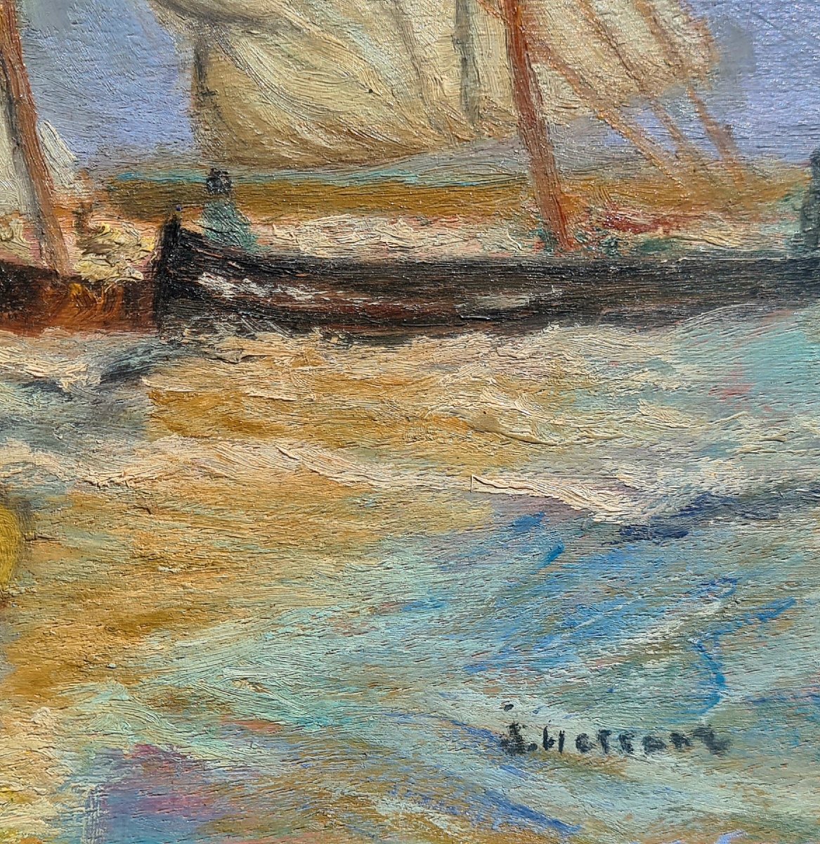 Seaside By José Hernandez Herranz, A Spanish Painter -photo-2