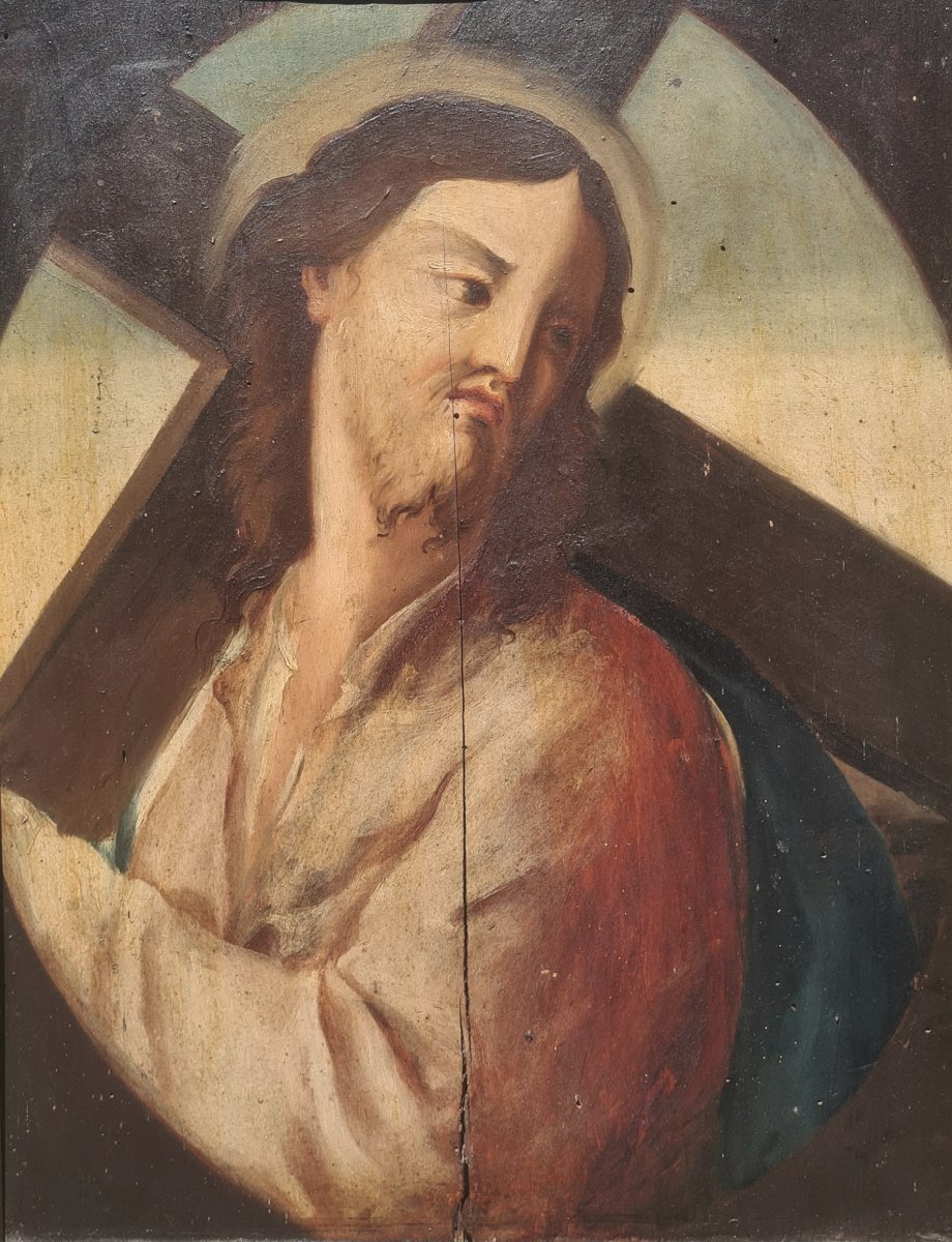 Christ Carrying His Cross From The 17th Century 