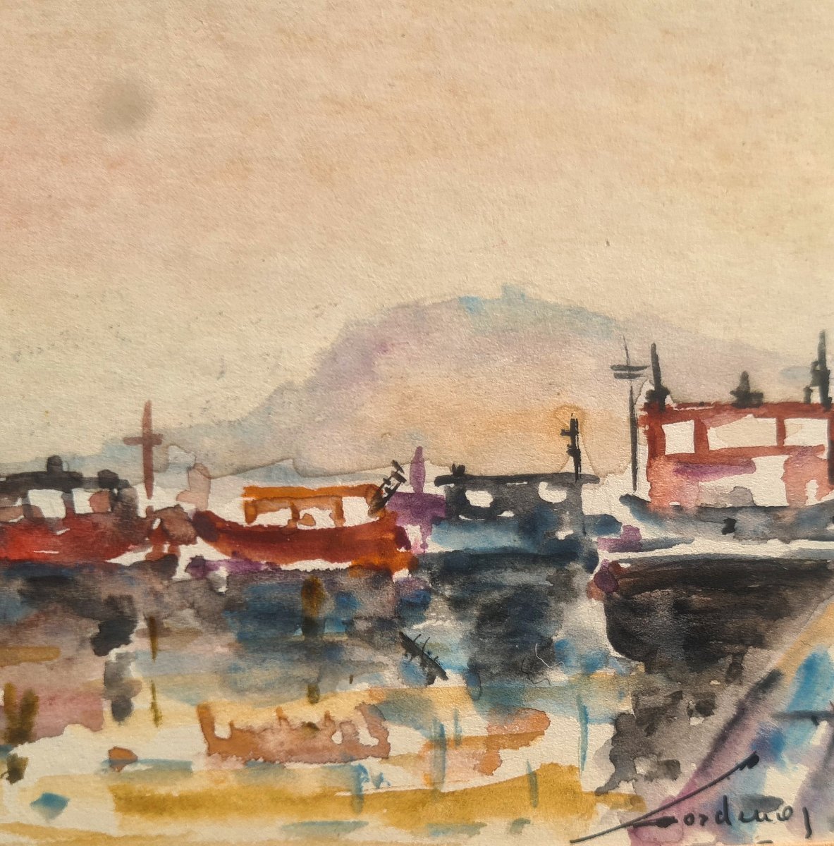 Houseboats In Rouen: A Signature To Decipher -photo-2