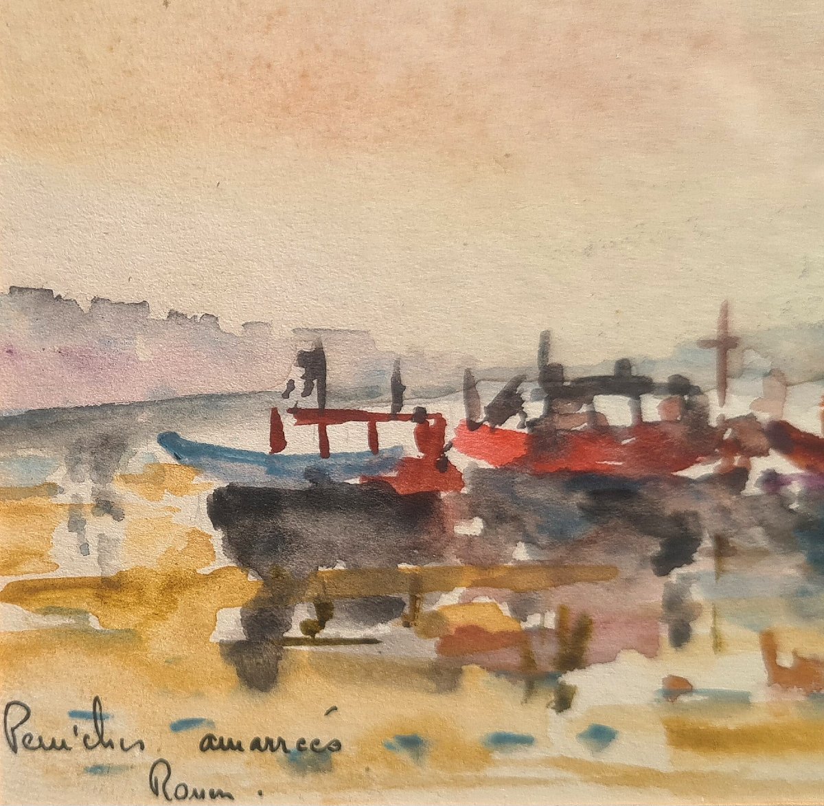 Houseboats In Rouen: A Signature To Decipher -photo-3