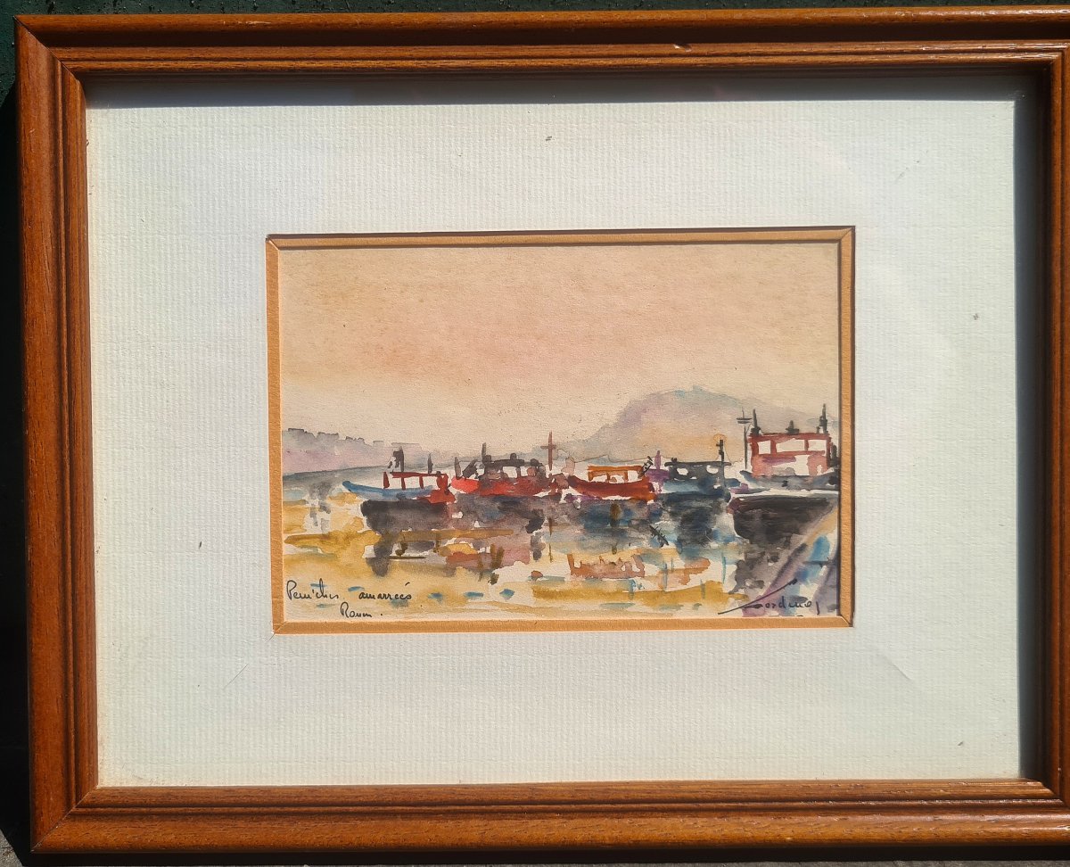 Houseboats In Rouen: A Signature To Decipher -photo-4