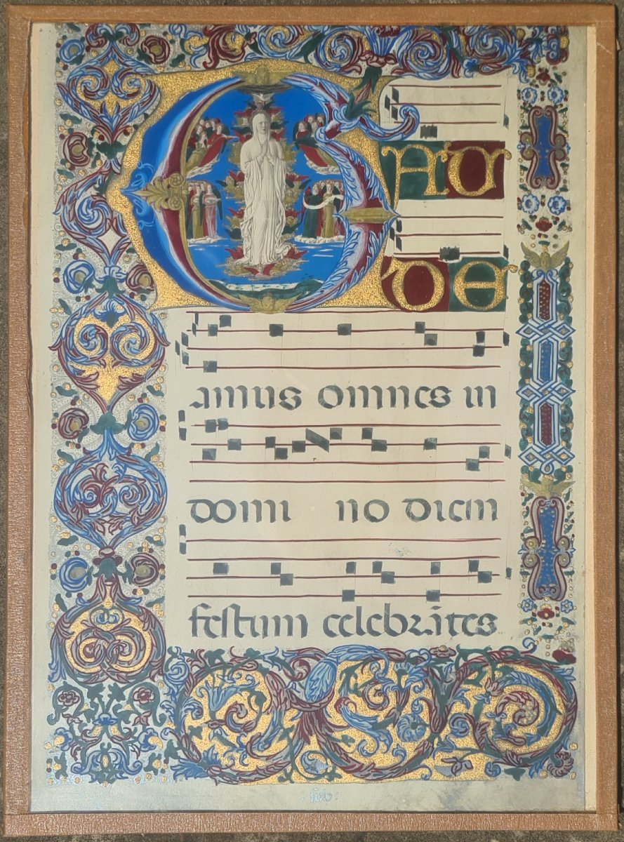Three Facsimiles Of Tuscan Illuminated Manuscripts From The Quattrocento -photo-2