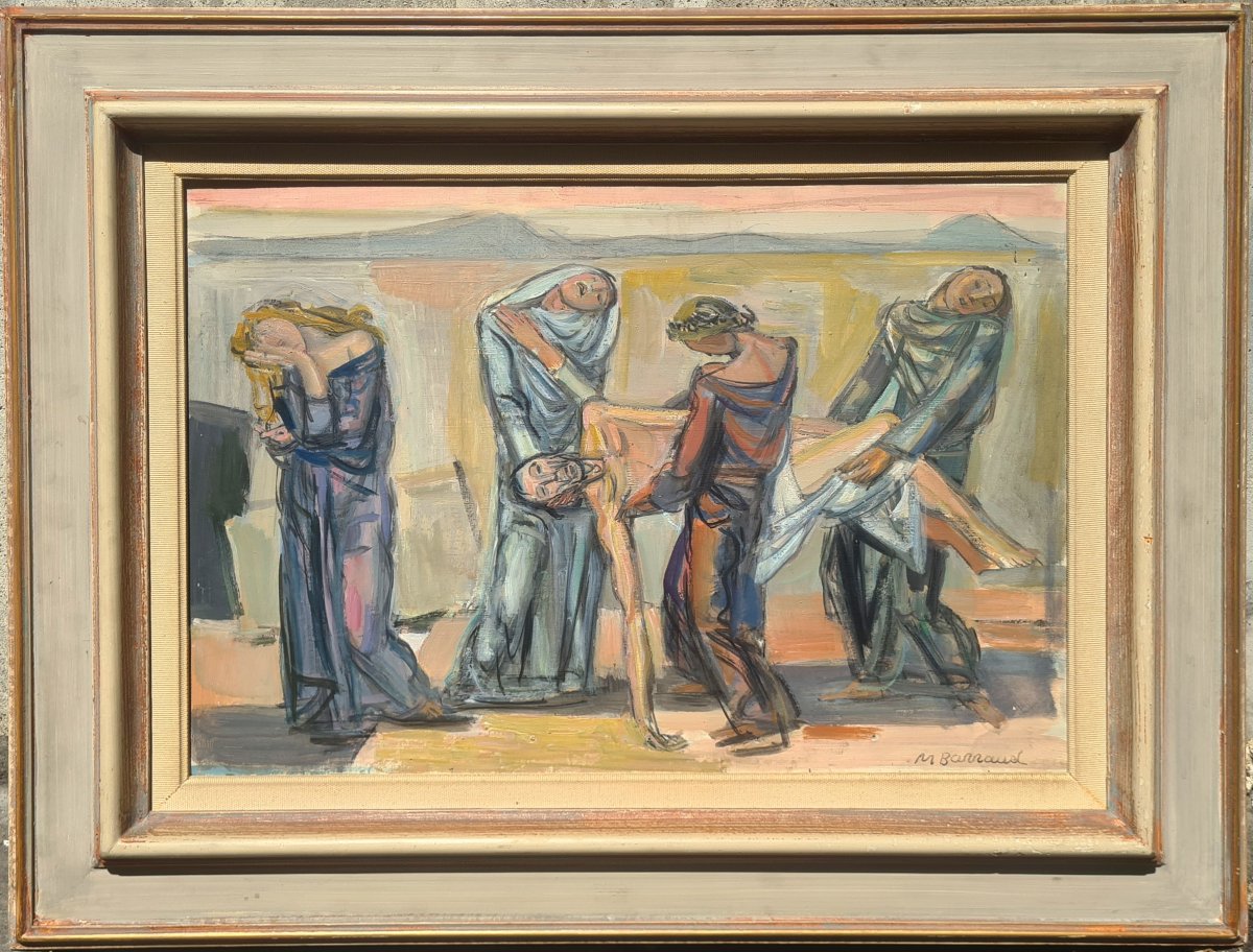 Déposition du Christ par Maurice Barraud -photo-2
