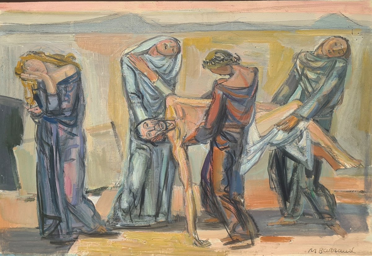 Déposition du Christ par Maurice Barraud 