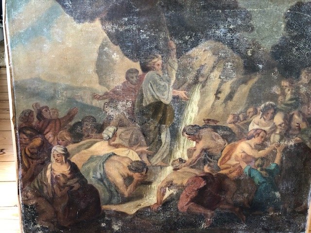 Sketch For Striking The Rock