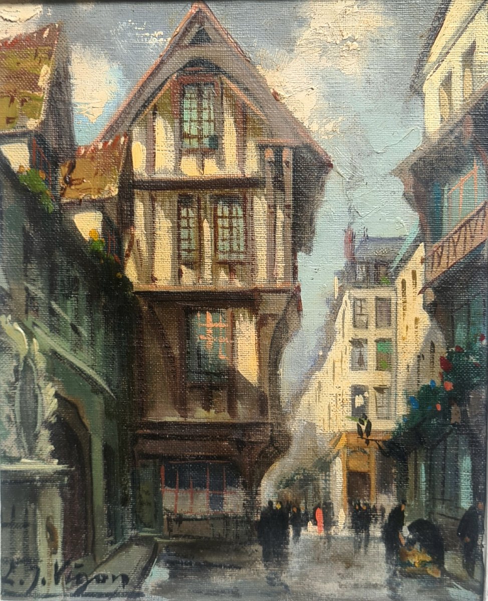 Rouen By Jacques Louis Vigon