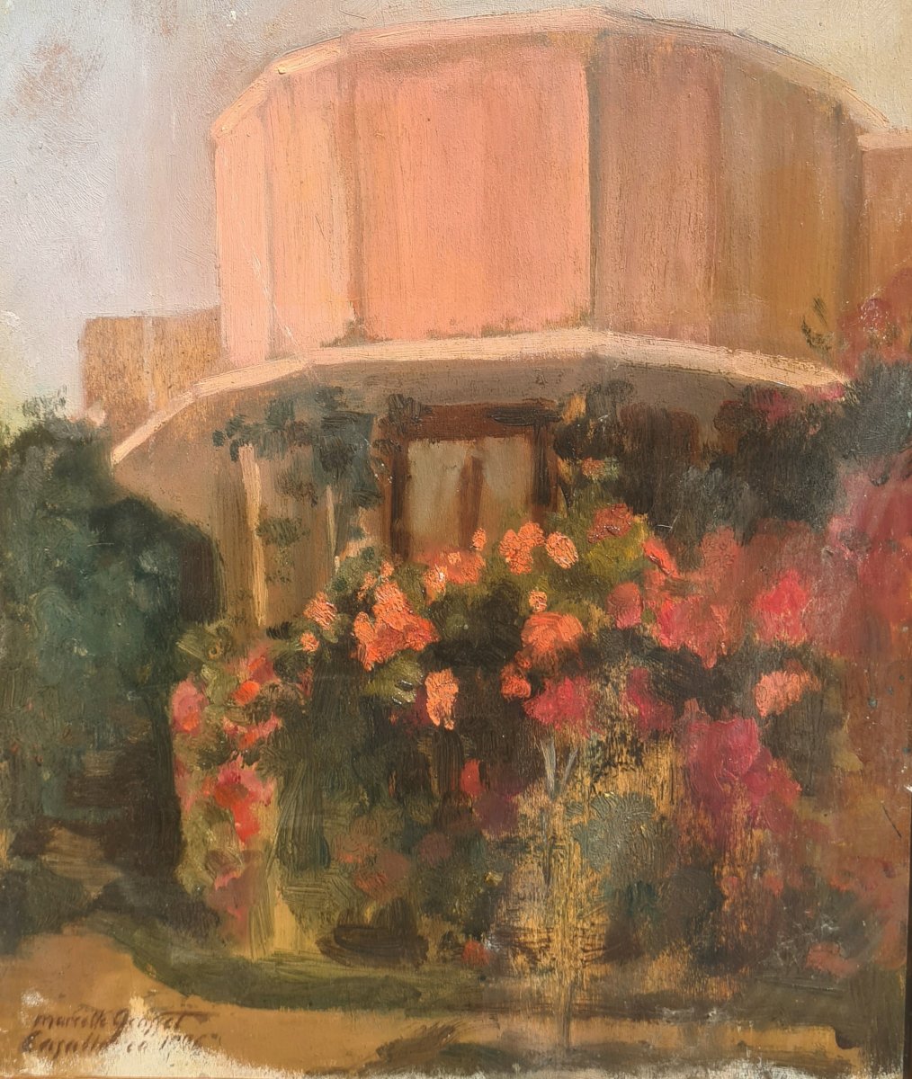 Marcelle Grasset In Casablanca 