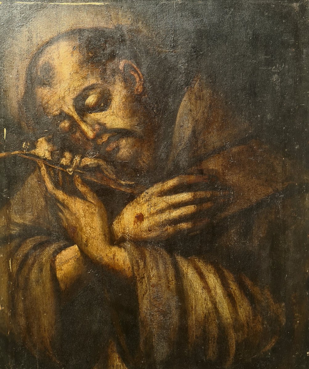 Saint Francis Of Assisi By A 17th-century Spanish School 
