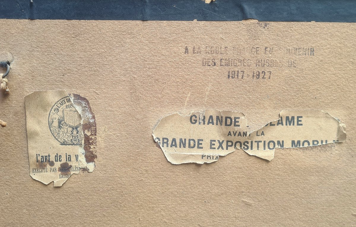 Côté méditerranéenne par artiste russe émigré -photo-3