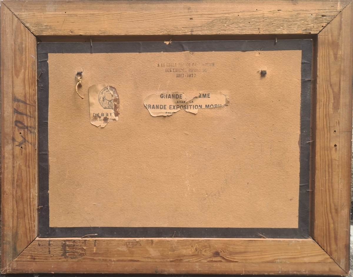 Côté méditerranéenne par artiste russe émigré -photo-4