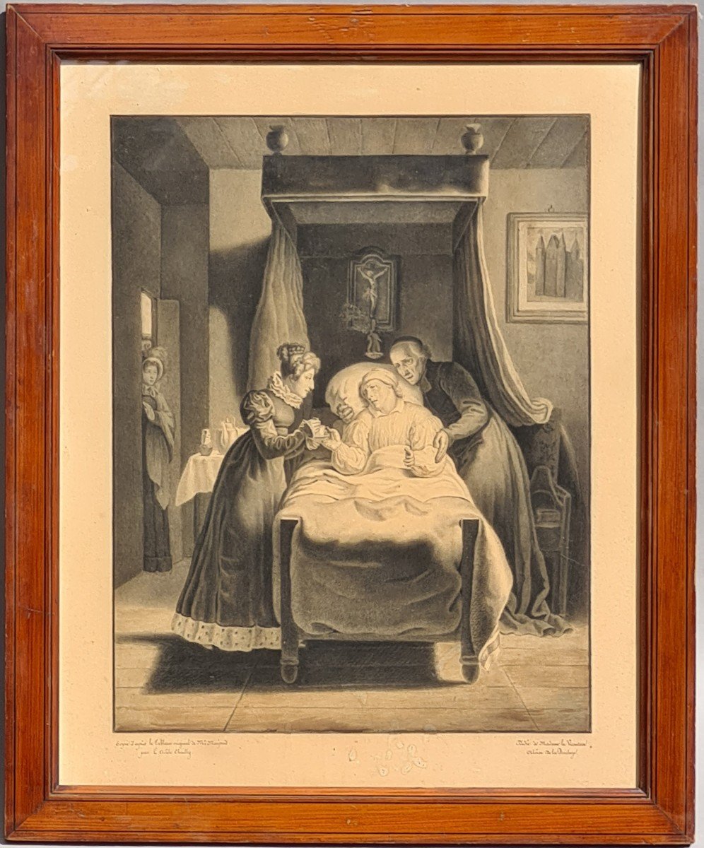 Dessin Femme Convalescente Adèle Chailly-photo-2