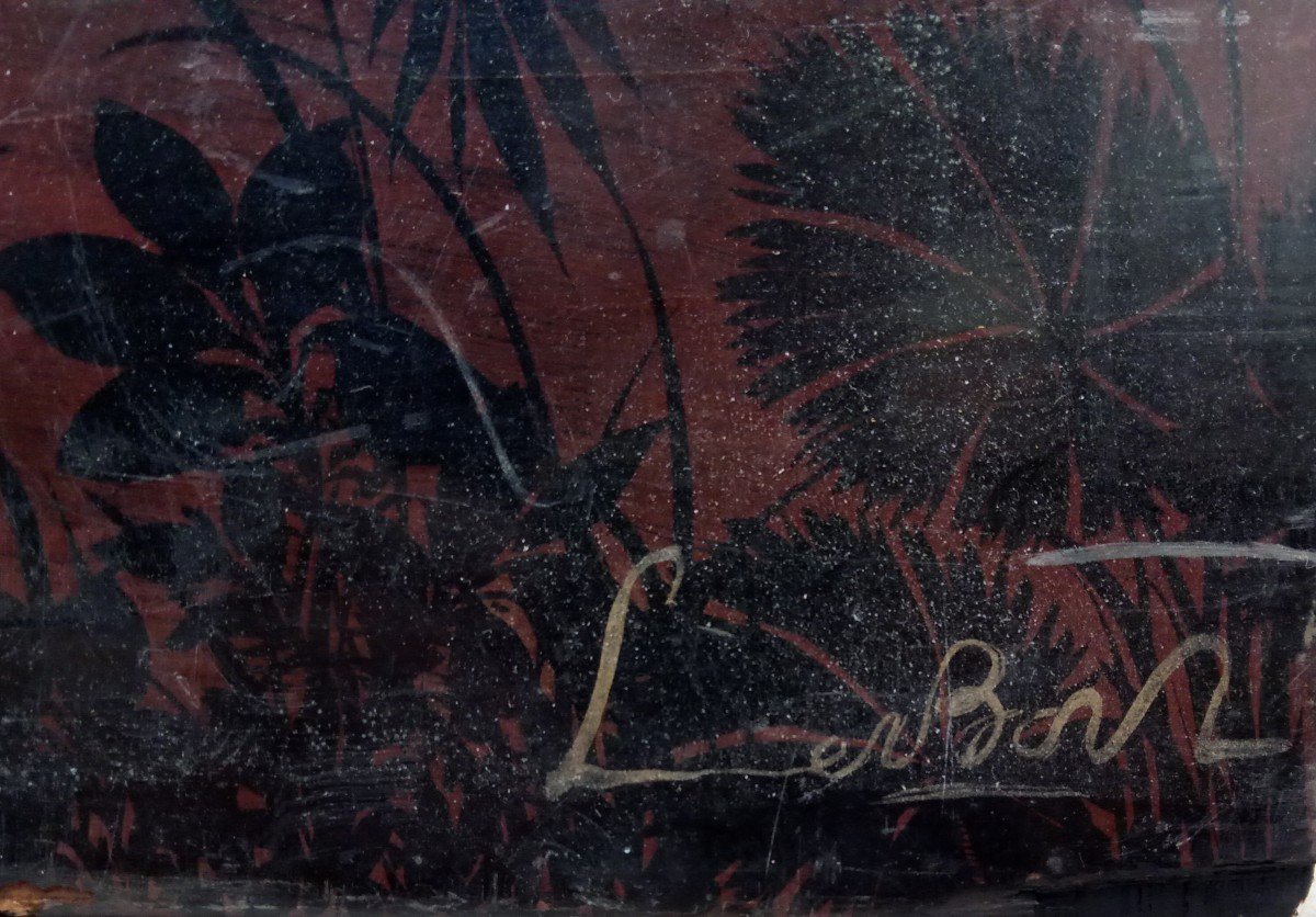 Vietnamese Lacquer Deer Family-photo-3