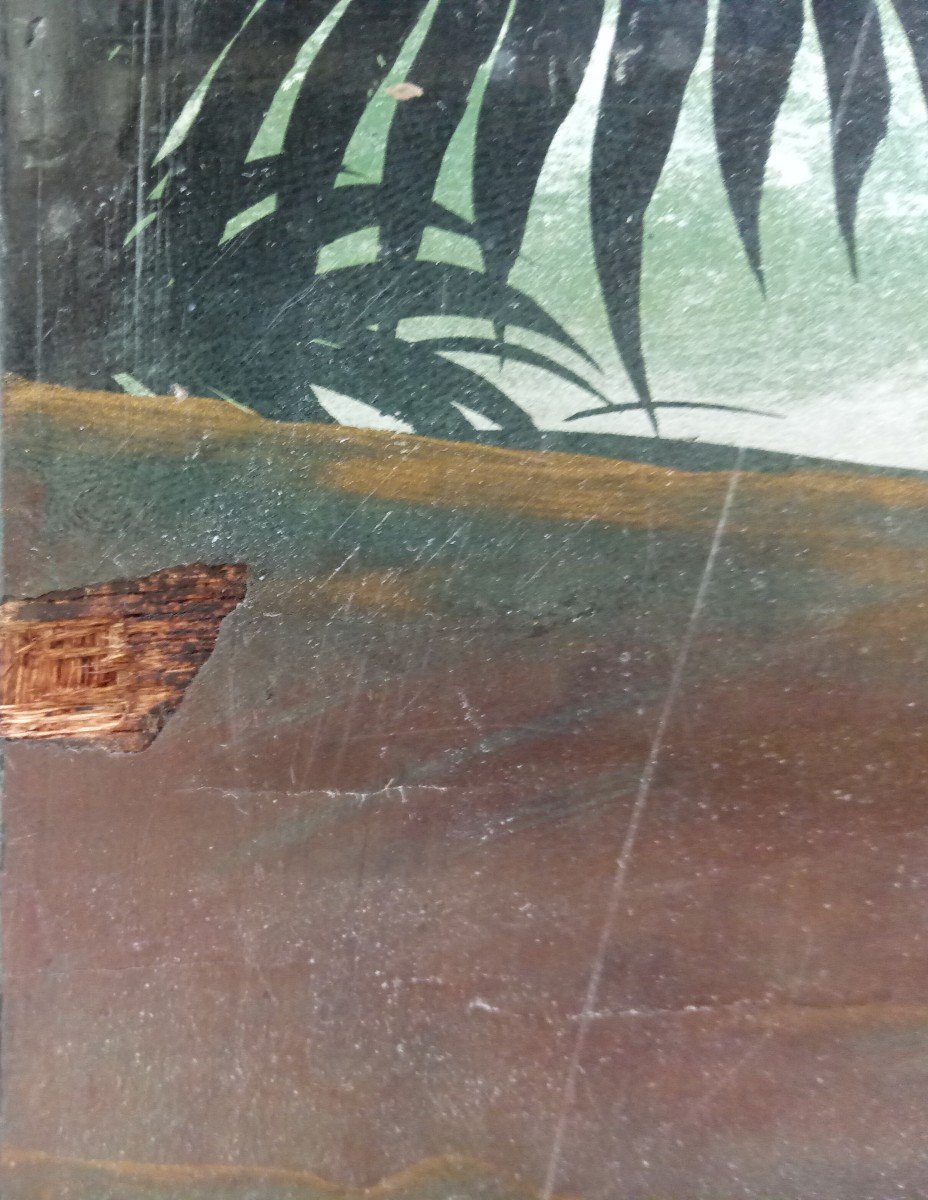 Vietnamese Lacquer Deer Family-photo-2