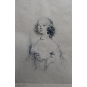 Ninon De Lenclos By Edgar Chahine