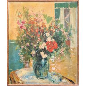 Marcel Pire Bouquet Of Flowers 
