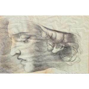 Dessin ancien a la pierre noire