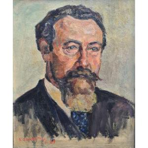 Portrait Of A Man By Jonkheere