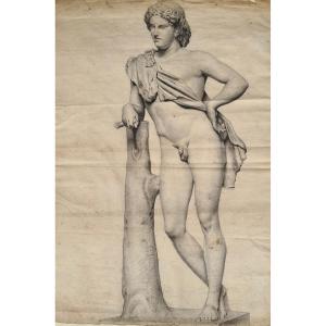 Resting Fauna After Praxiteles By Théobald Chartran