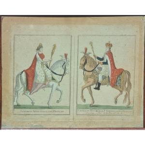 Napoléon et Joséphine Empereurs