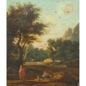 Classical Landscape In The Style Of Hubert Robert