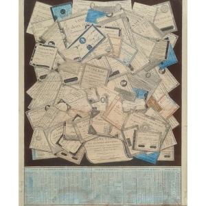 Trompe-l'œil Of Revolutionary Assignats 