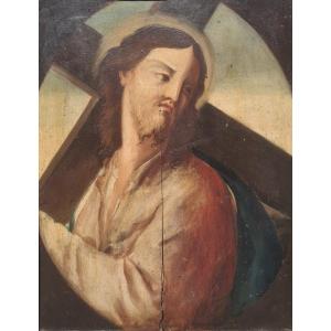 Christ Carrying His Cross From The 17th Century