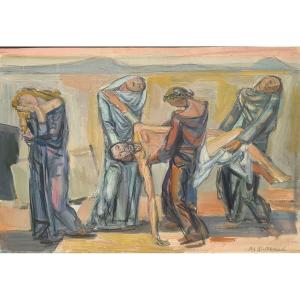 The Deposition Of Christ By Maurice Barraud