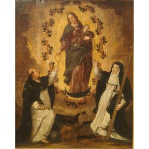 L'institution du Rosaire par une École provençale du XVIIe siècle 
