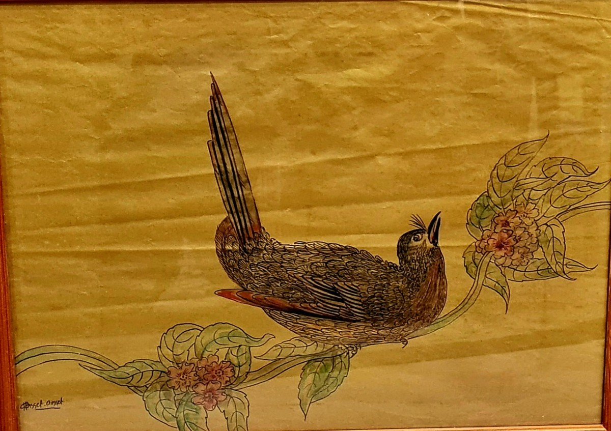 Tableau Animalier Par Hélène Gasset-ousset musęe occitanie lavaur toulouse  1889-1966 -photo-2