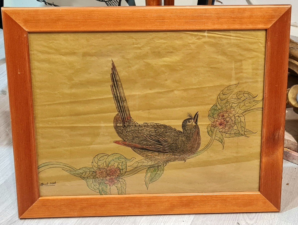 Tableau Animalier Par Hélène Gasset-ousset musęe occitanie lavaur toulouse  1889-1966 