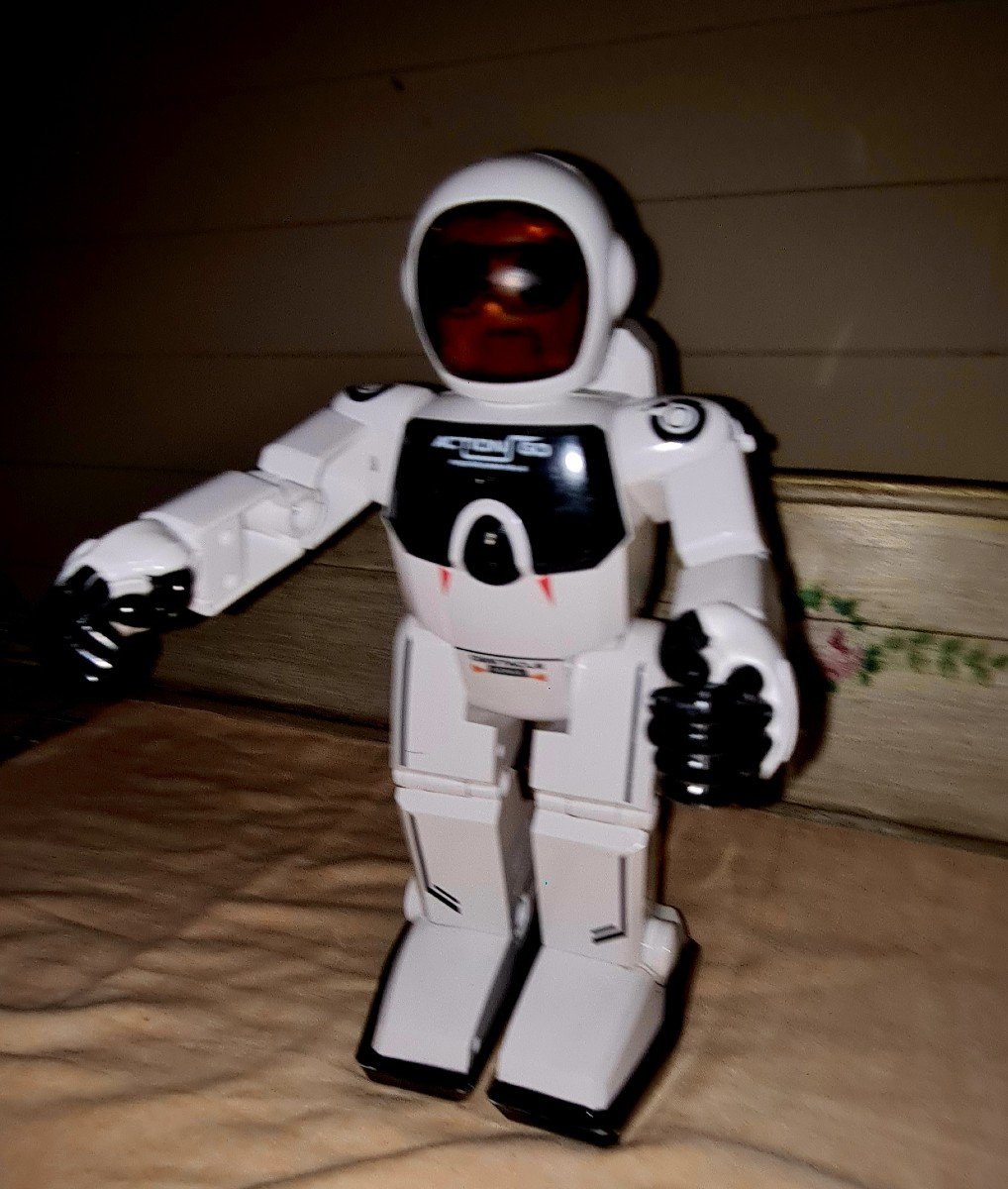 Robot Cosmonaute Vintage 80 S 90 S Walking On The Moon Design-photo-4