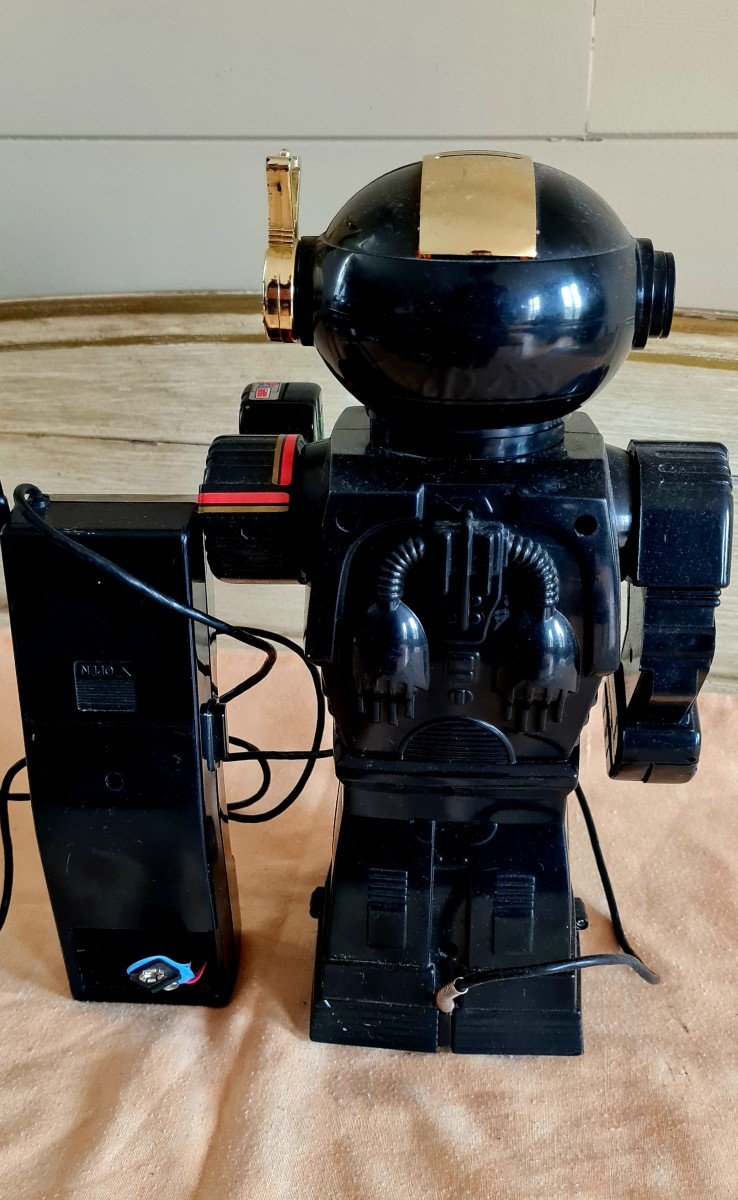 Vintage Robot Design Automate 80s 90s Toy Games Deco Loft Ufo Modern Sf-photo-5